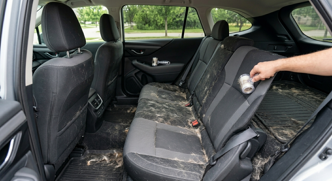 Subaru Outback Pet Hair Removal in Hackensack NJ